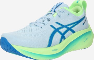 Chaussure de course 'GEL-NIMBUS 26 LITE-SHOW' ASICS en bleu : devant