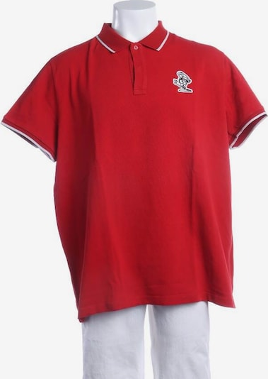 MONCLER Poloshirt in XXXL in rot, Produktansicht