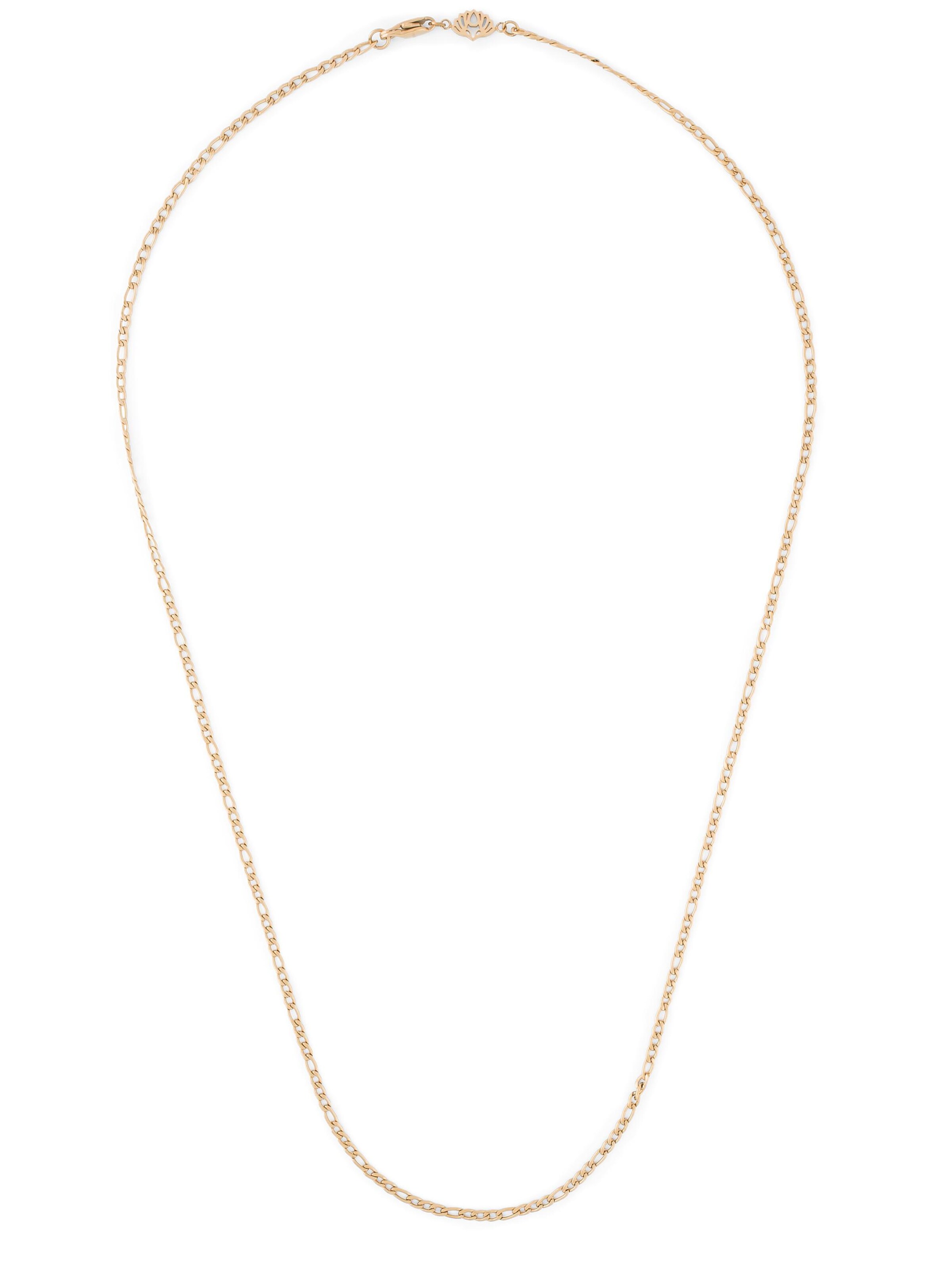 Akitsune Necklace in Gold: front