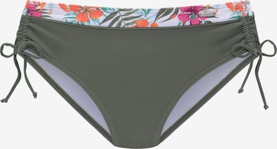 Pantaloncini per bikini in XS VENICE BEACH di colore verde scuro / colori misti, Visualizzazione prodotti