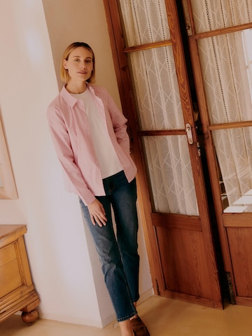 Oxmo Loosefit Jeans 'OXHelle' in Blauw