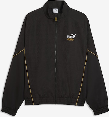 PUMA Sportjacke 'King' in Schwarz: Vorderseite