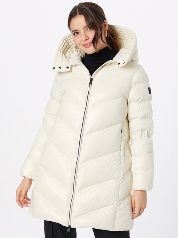 BOSS Black Winter Jacket 'Petrana' in White: front