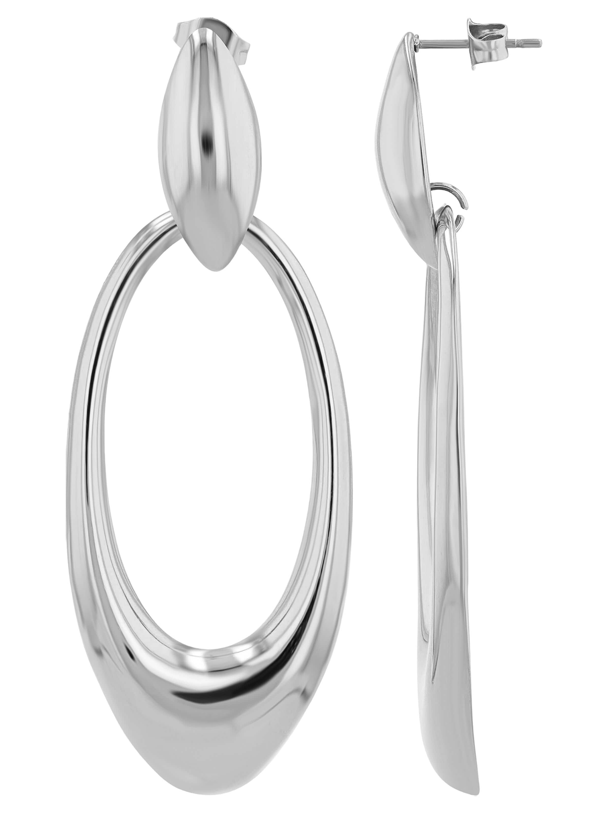 Akzent Earrings 'Vianne, langlebig' in Silver