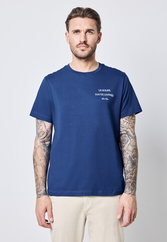 Street One MEN Shirt in Blue: front