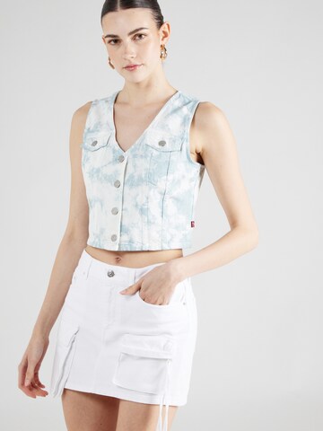 Chemisier 'Bella Denim Corset' LEVI'S ® en bleu : devant