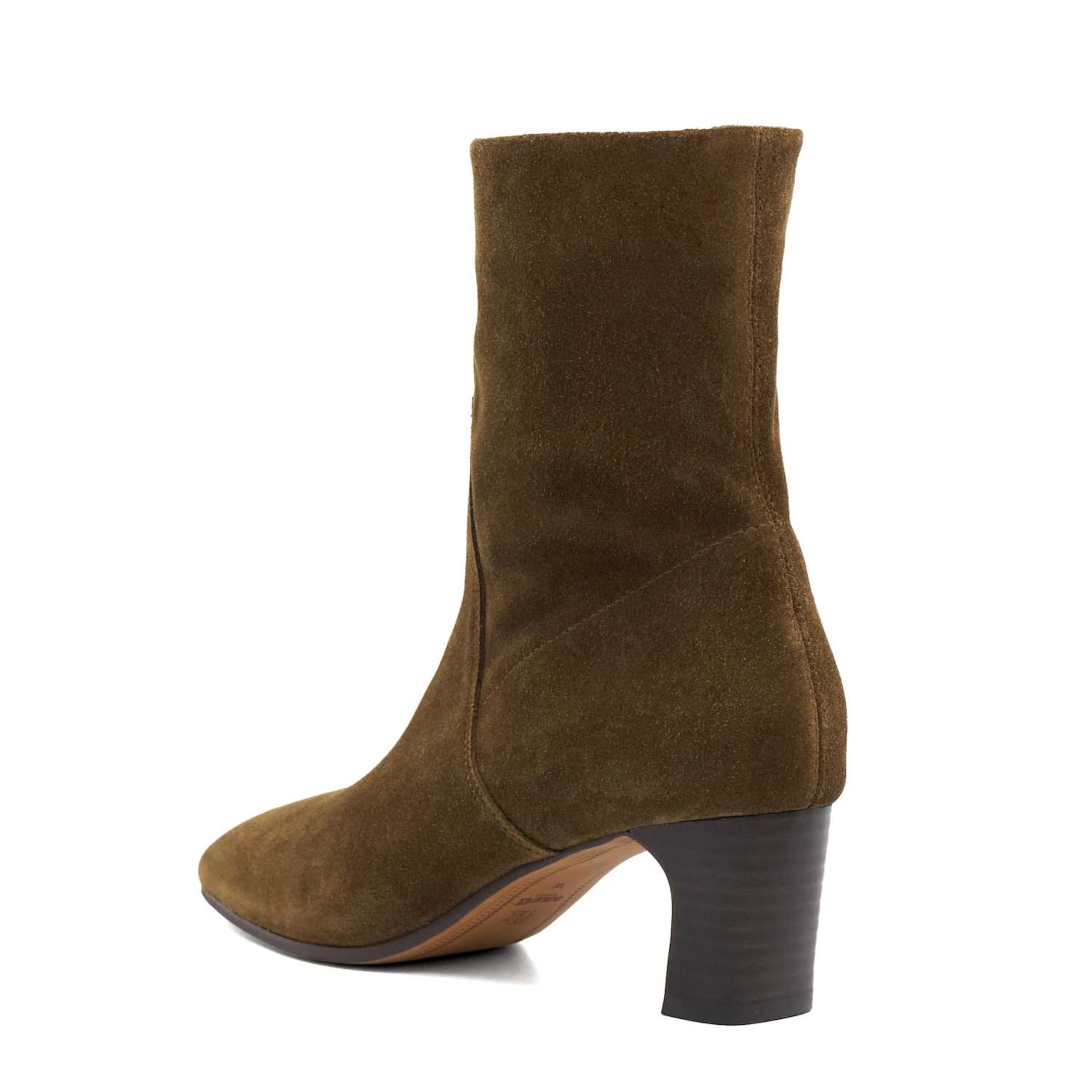 Dune LONDON Booties 'Ori' in Brown