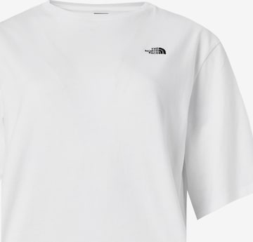 THE NORTH FACE Shirts 'ESSENTIAL SIMPLE DOME' i hvid: forside