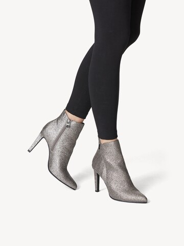 MARCO TOZZI by GUIDO MARIA KRETSCHMER Ankle Boots in Silver: front