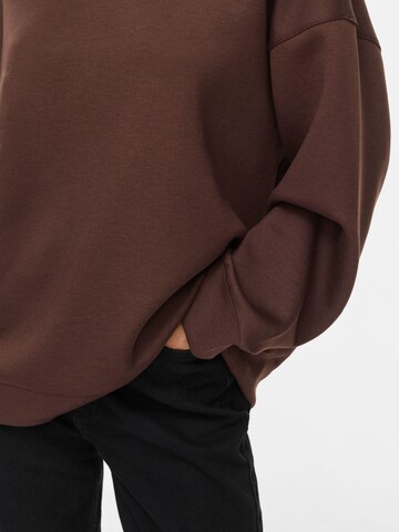 VILA Sweatshirt 'CATORA' i brun