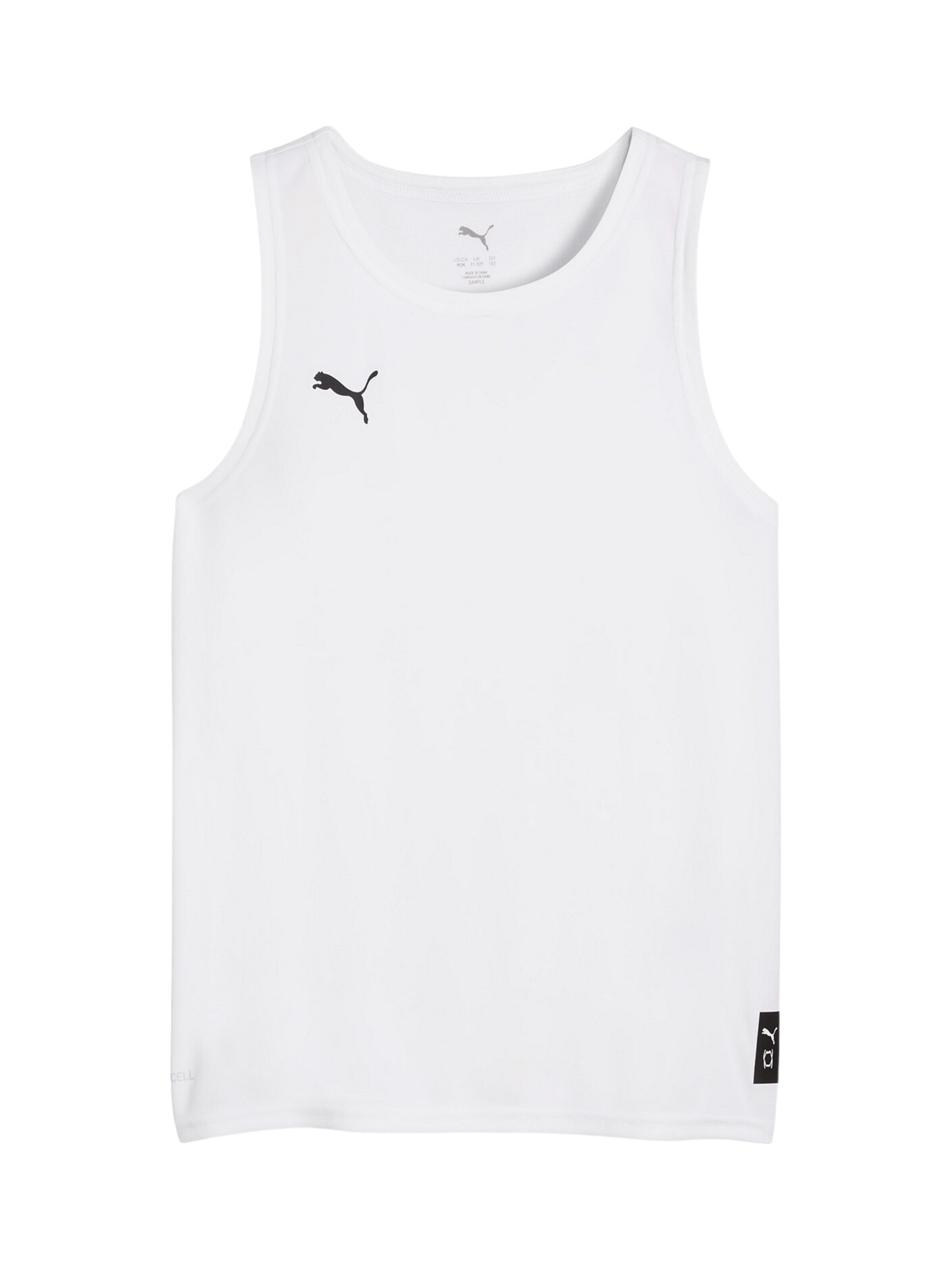 PUMA Performance Shirt 'Teamjaws Starter' in White: front