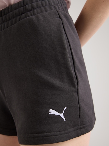 PUMAregular Sportske hlače 'ESS' - crna boja