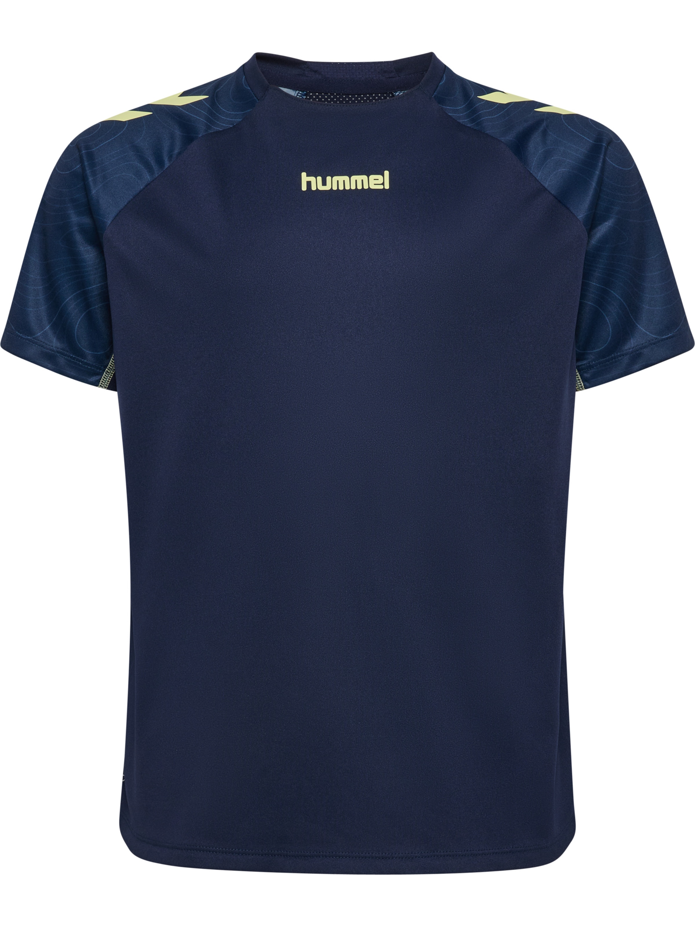 Hummel Functioneel shirt in Groen: voorkant