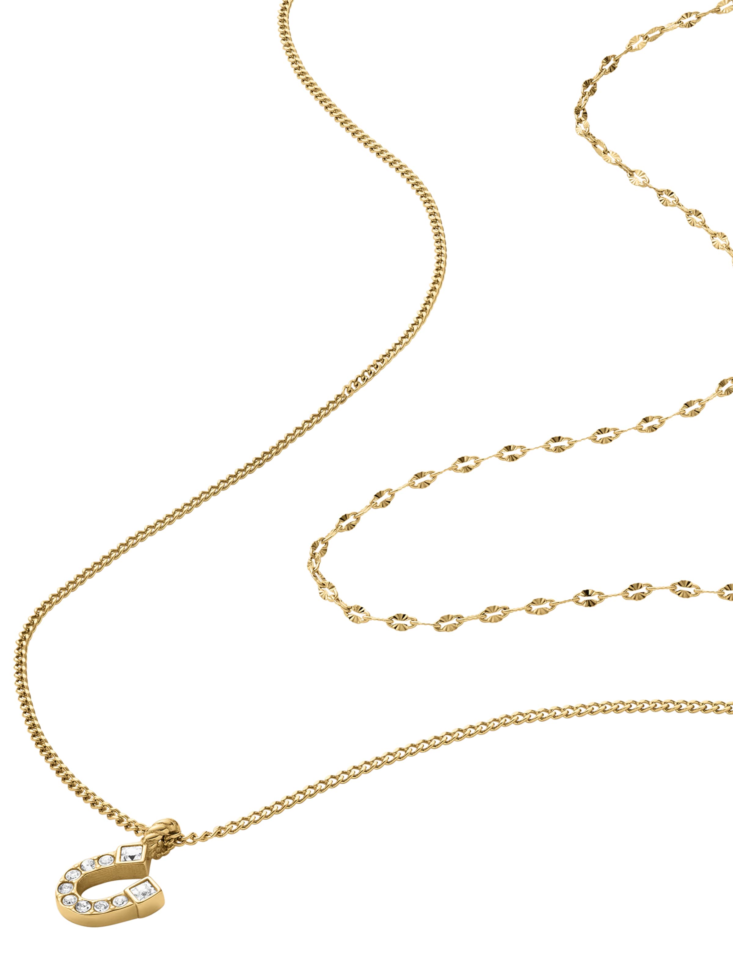 FOSSIL Necklace 'Sutton' in Gold