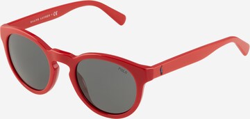 Lunettes de soleil '4184' Polo Ralph Lauren en rouge : devant