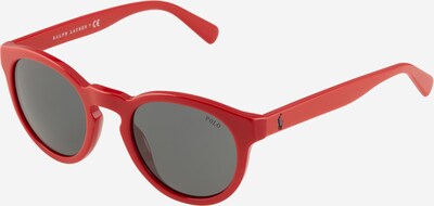 Polo Ralph Lauren Sonnenbrille '4184' in graphit / rot, Produktansicht