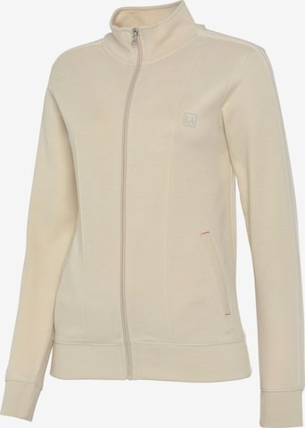 LASCANA ACTIVE Sportssweatjakke i beige