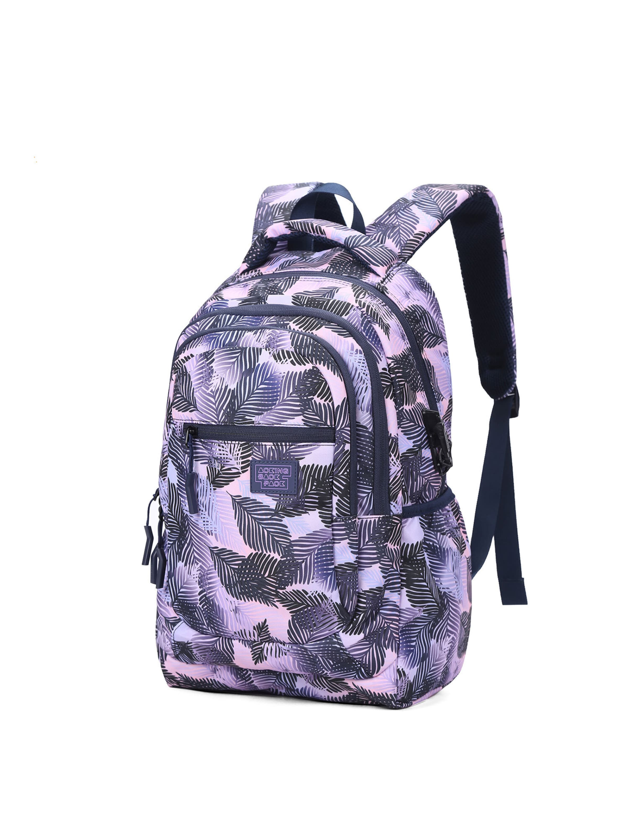 Aoking Rucksack in Lila: Vorderseite