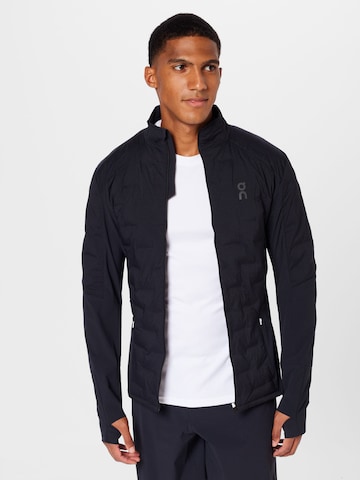 On Athletic Jacket in Black: front