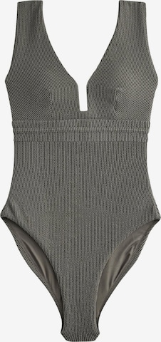 žalia Next Marškinėliai Maudymosi kostiumėlis: priekis