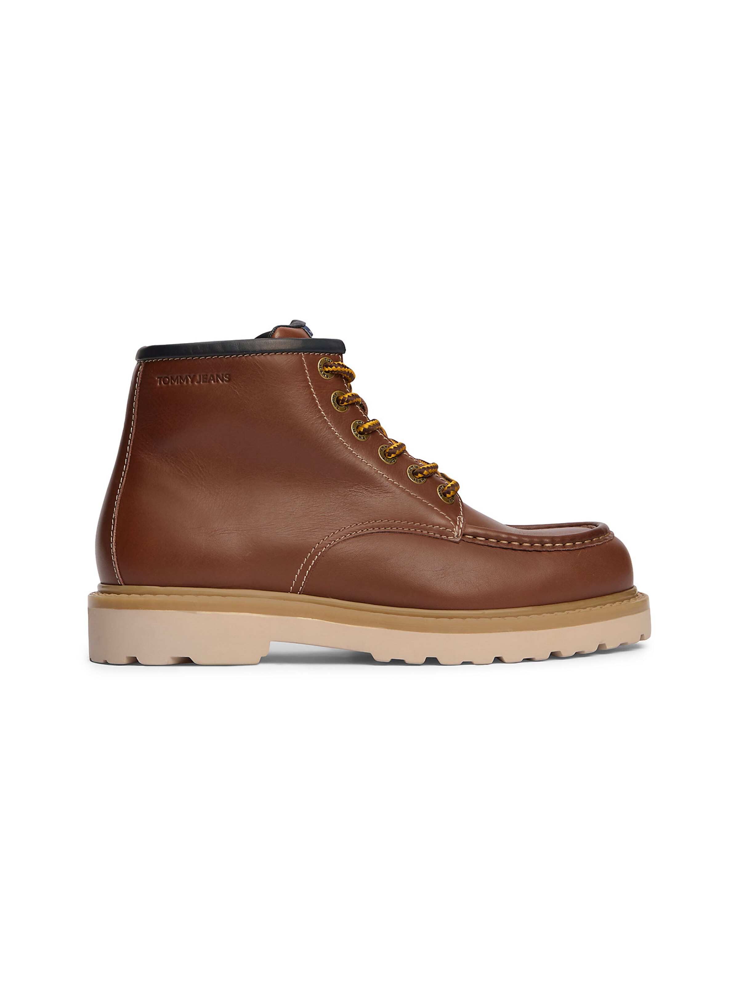 Boots stringati 'Archive '01' di Tommy Jeans in marrone