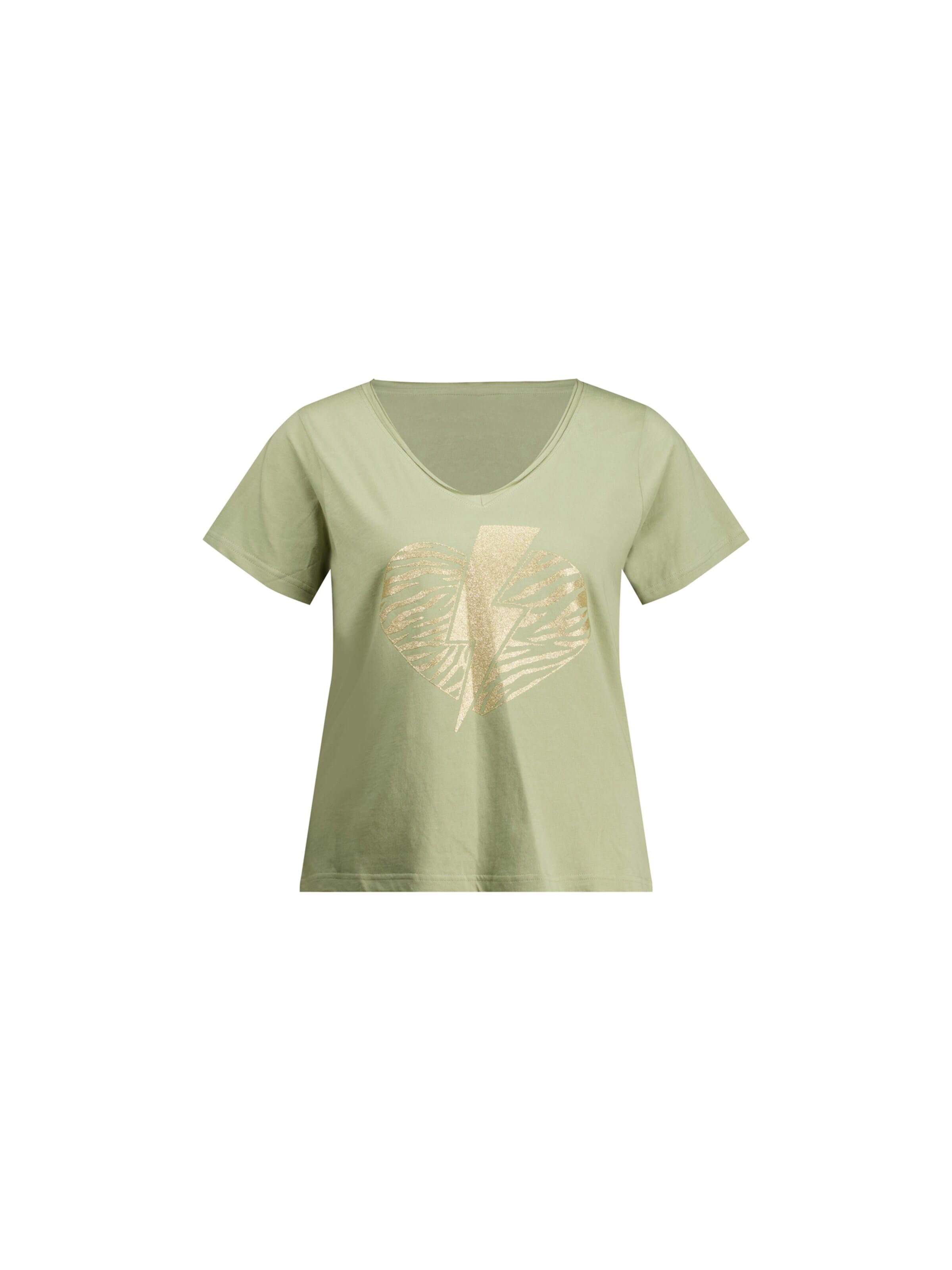 Deeluxe T-Shirt en 140-152 en olive, Vue avec produit