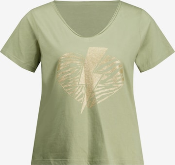 T-Shirt Deeluxe en vert : devant