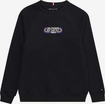 Sweat TOMMY HILFIGER en bleu : devant