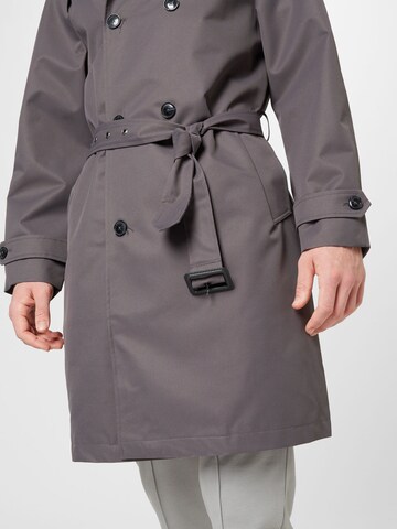 BURTON MENSWEAR LONDON Between-Seasons Coat in Grey