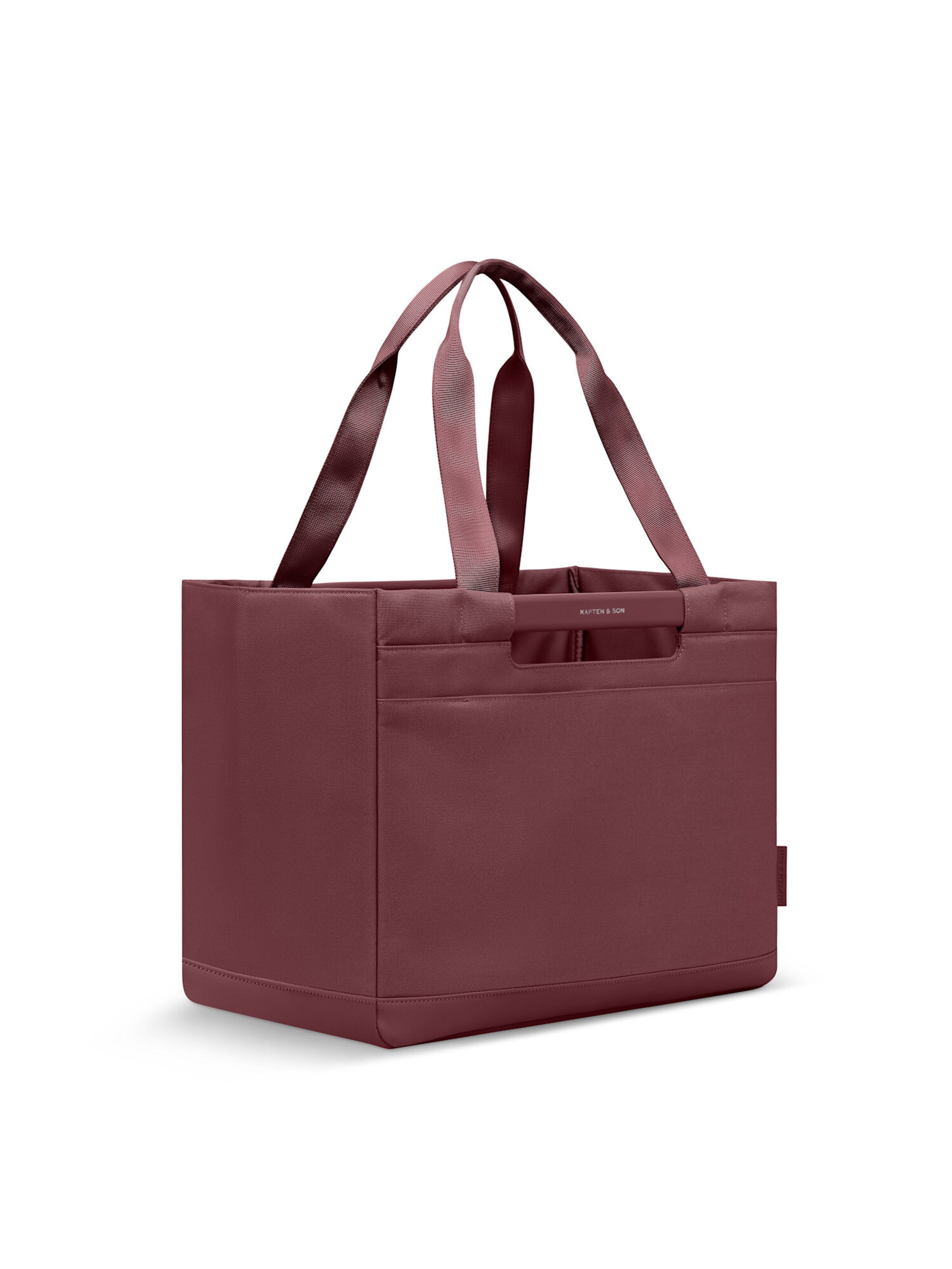 Kapten & Son Shopper 'Vaasa Shopping Basket' in Red