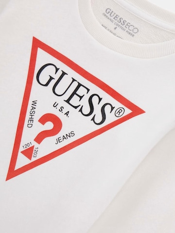 GUESS KIDS Bluza w kolorze biały