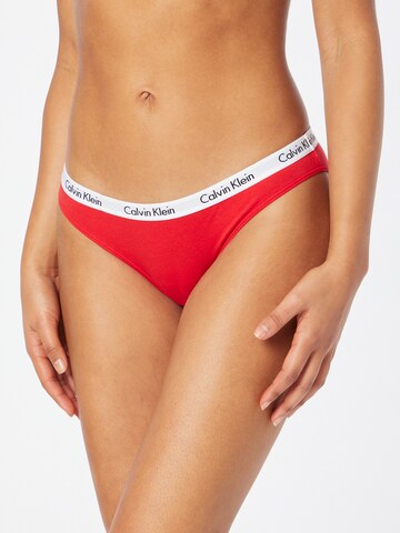 Calvin Klein Underwear Slip 'Carousel' in Red: front