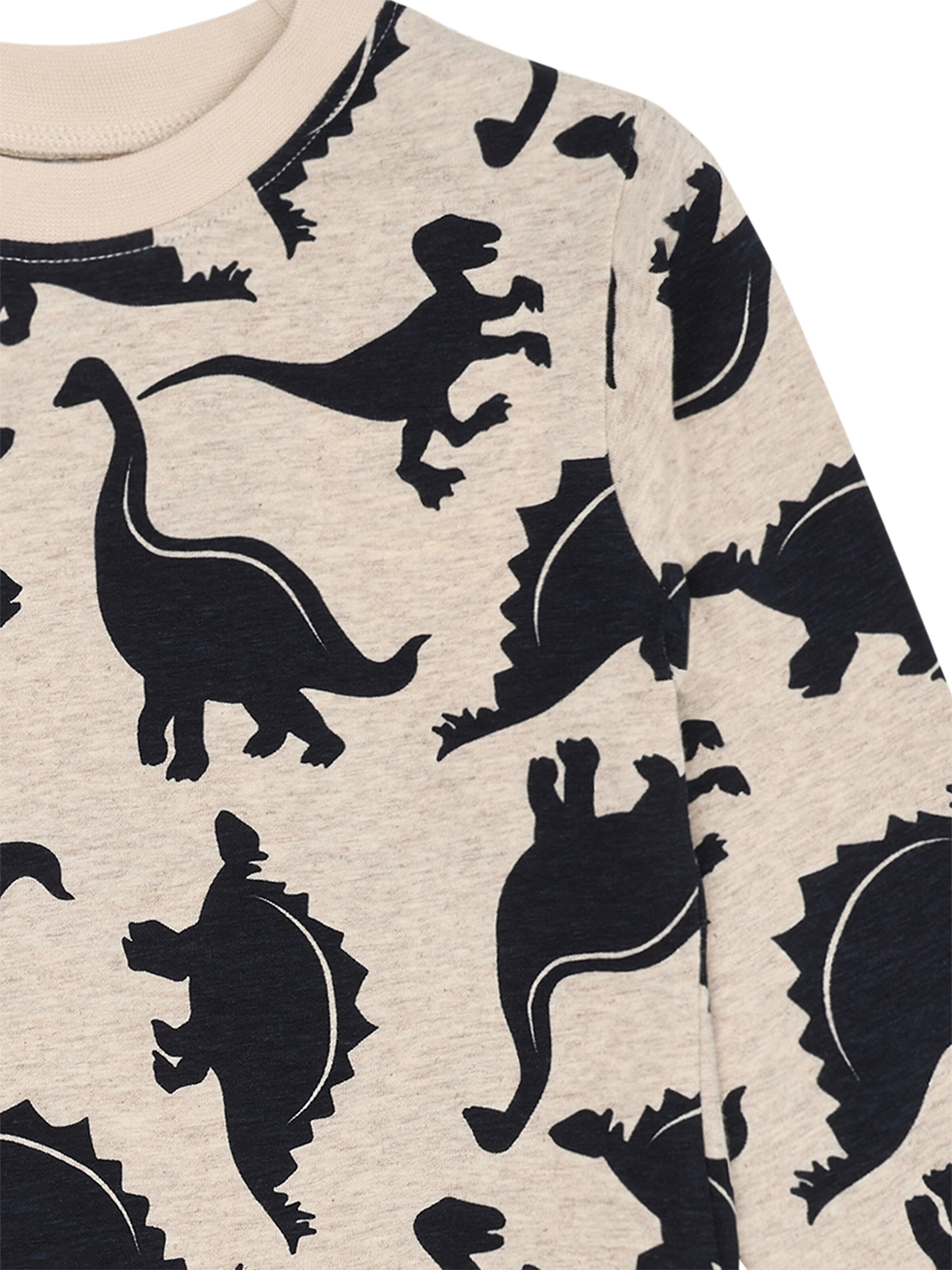 Hust & Claire - Camiseta 'Anton All Dinos' en beige