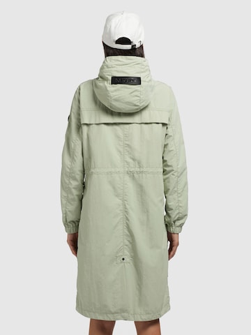 Manteau mi-saison 'Voya3' khujo en vert