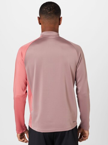 ADIDAS SPORTSWEAR Performance shirt 'Colourblock' in Purple