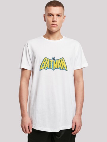 F4NT4STIC Shirt 'DC Comics Superhelden Batman' in Wit: voorkant