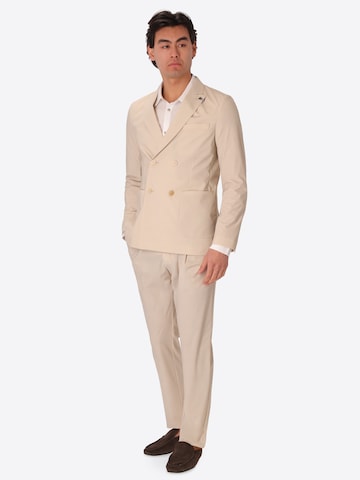 Coupe regular Veste de costume Distretto12 en blanc