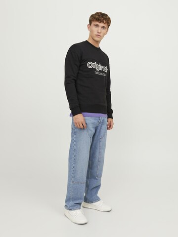 JACK & JONES Sweatshirt 'LAKEWOOD' i sort