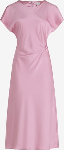 Robe de soirée Vera Mont en rose : devant