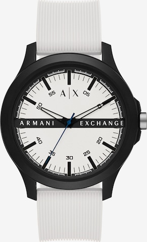 ARMANI EXCHANGE Uhr in Weiß: front