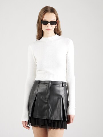 Pull-over Tally Weijl en blanc : devant