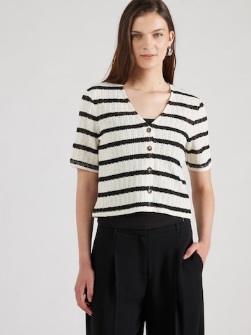 MSCH COPENHAGEN Knit cardigan 'Kenja' in Beige: front