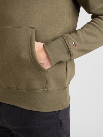 TOMMY HILFIGER Klasický střih Mikina – zelená