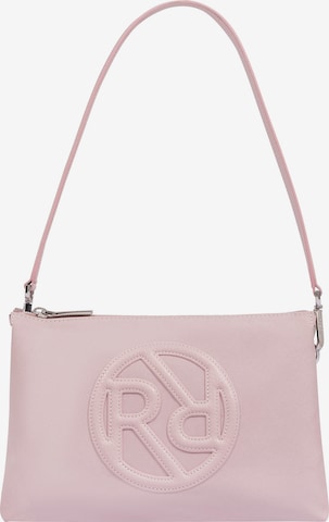 Roeckl Schoudertas 'NALA SCHULTERTASCHE SMALL' in Roze: voorkant