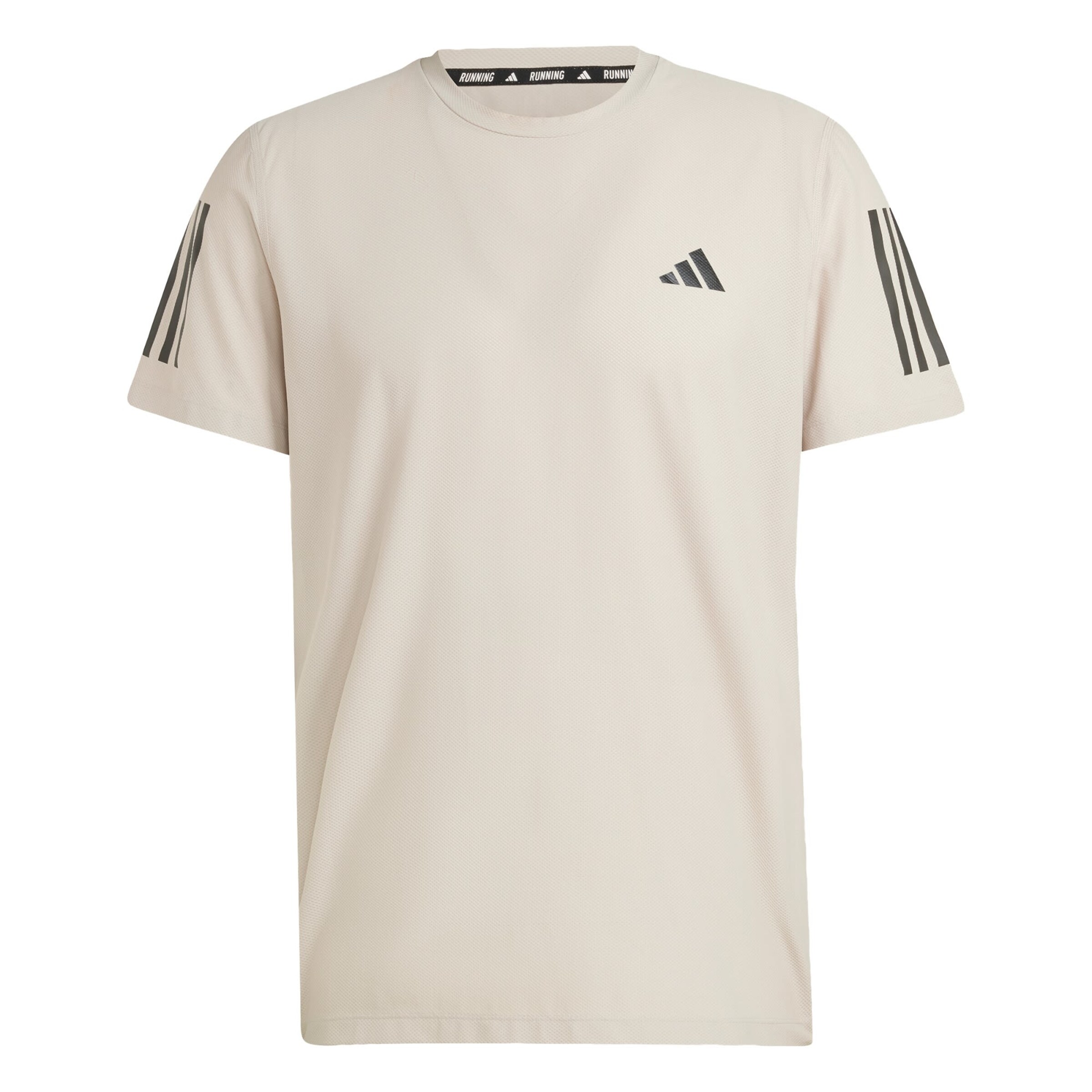 ADIDAS PERFORMANCE Performance Shirt 'Own the Run' in Beige: front