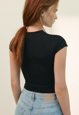 Pull&Bear Shirts i sort