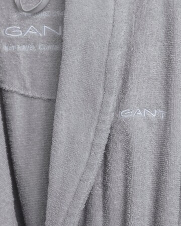 GANT Long Bathrobe in Grey