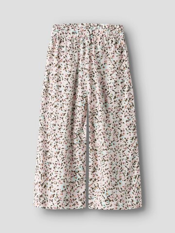 NAME IT Wide leg Byxa 'NMFVelma' i vit
