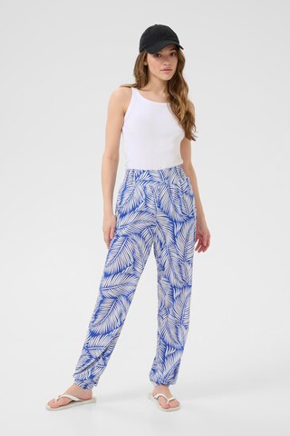 Regular Pantalon 'Dahlia' Kaffe en bleu : devant