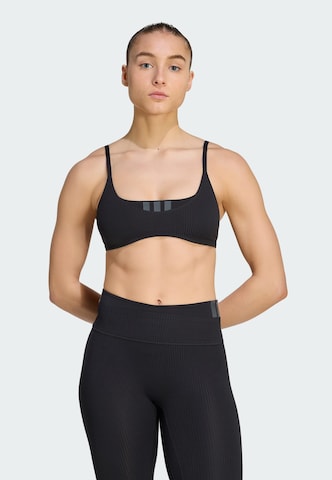 Bustier Soutien-gorge de sport 'All Me' ADIDAS PERFORMANCE en noir : devant